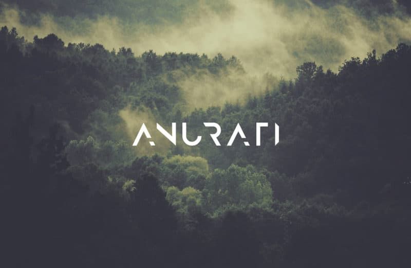 ANURATI แบบอักษรฟรี
