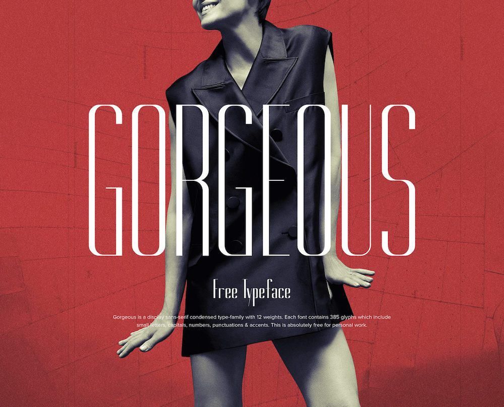 แบบอักษร Gordeous โดย Rajesh Rajput