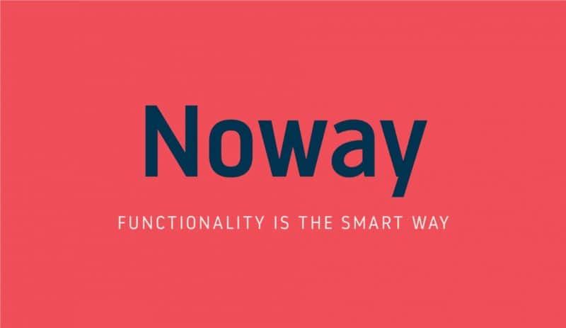 Noway - ฟรี Corporate Signage Typeface