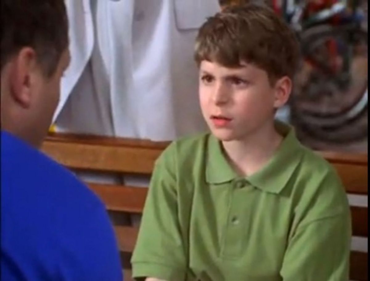 Bild könnte Boy Human Person und Michael Cera enthalten