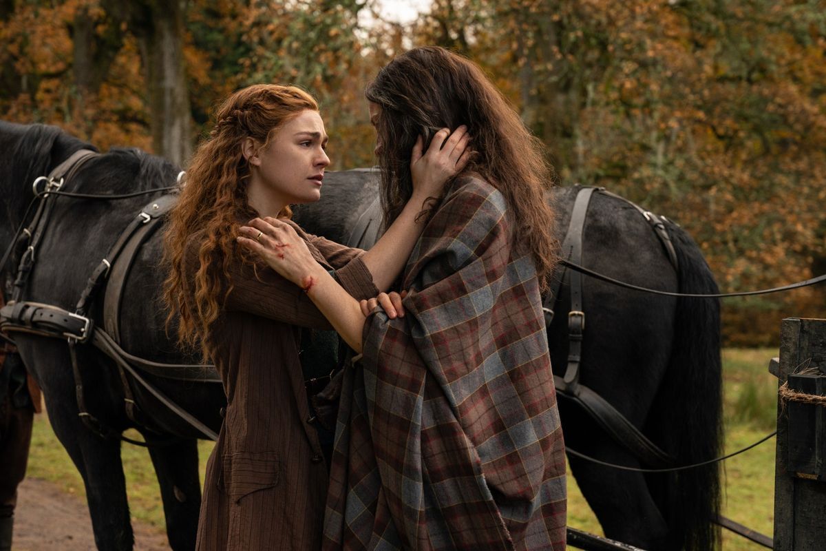 فيلم Outlander Season 5 النهائي لا يزال من Brianna و Claire في Fraser