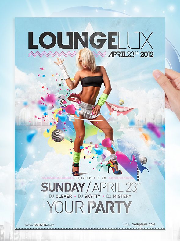 Lounge-Party-Flyer