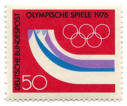 Poštna znamka v Nemčiji: olimpijske igre 1976