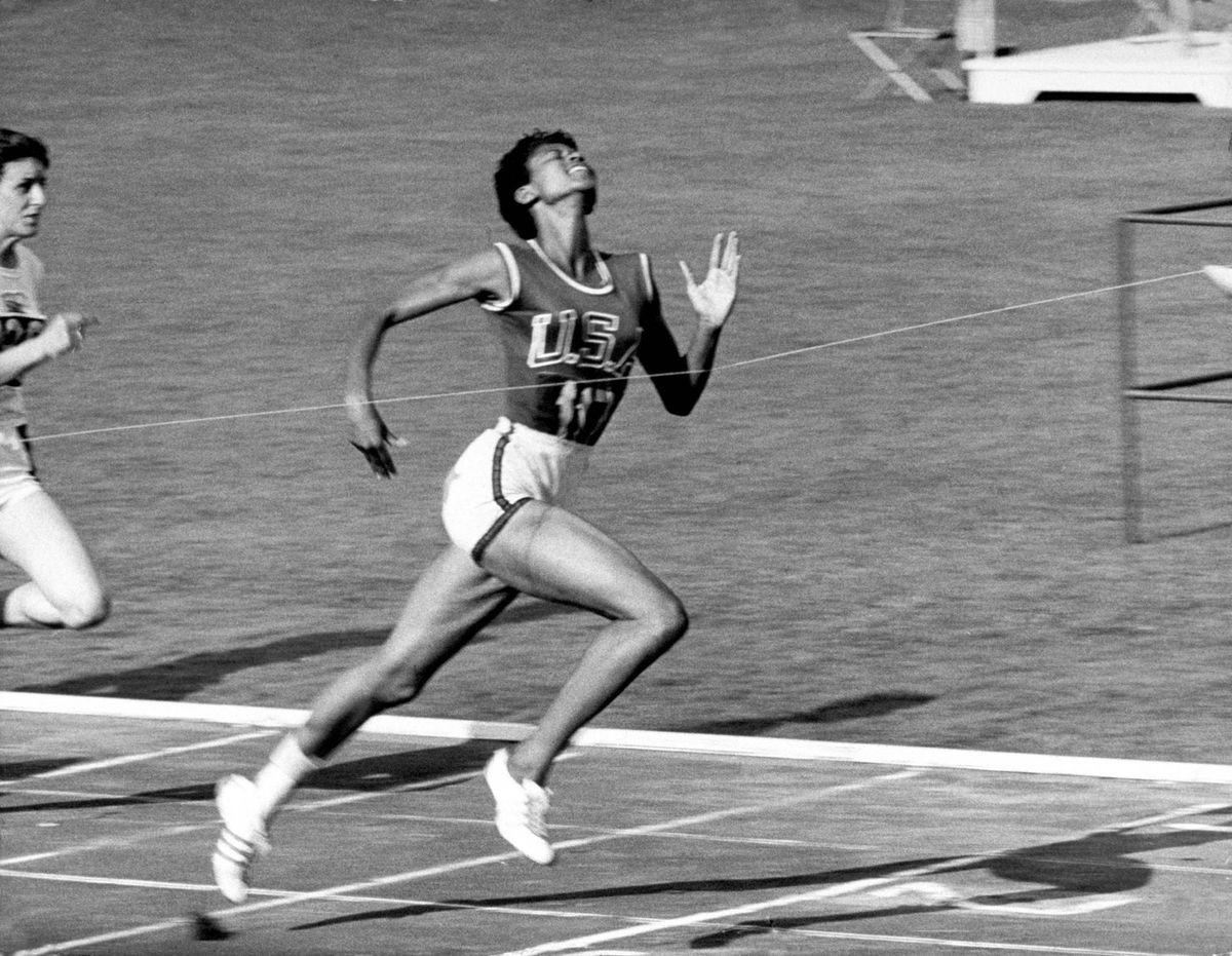 Juodojo takelio žvaigždė Wilma Rudolph