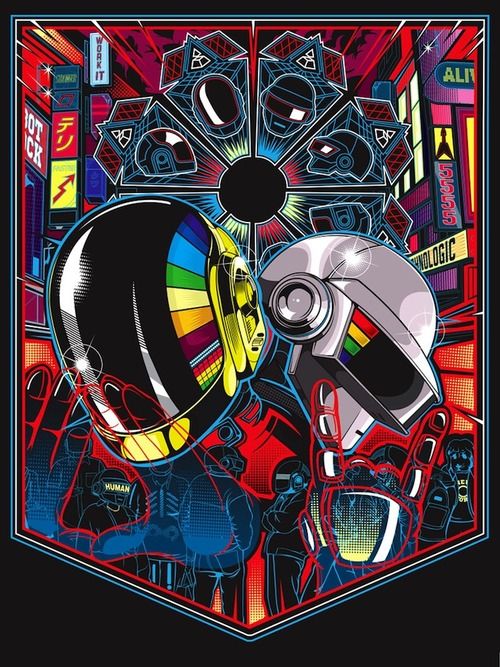 Daft Punk av Samuel Ho