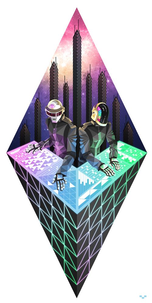 Daft Punk av Ap6y3