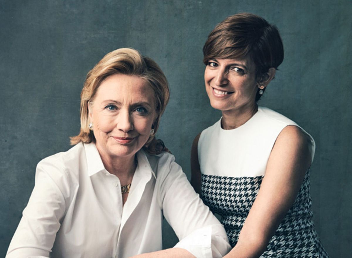 La imagen puede contener Hillary Clinton Human Person Teacher Clothing Ropa de manga y Mujer