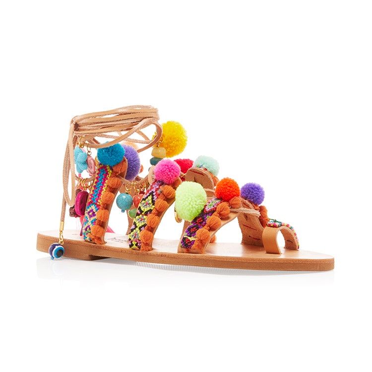 Elina Linardaki Penny Lane verzierte Sandalen 190 modaoperandi.com