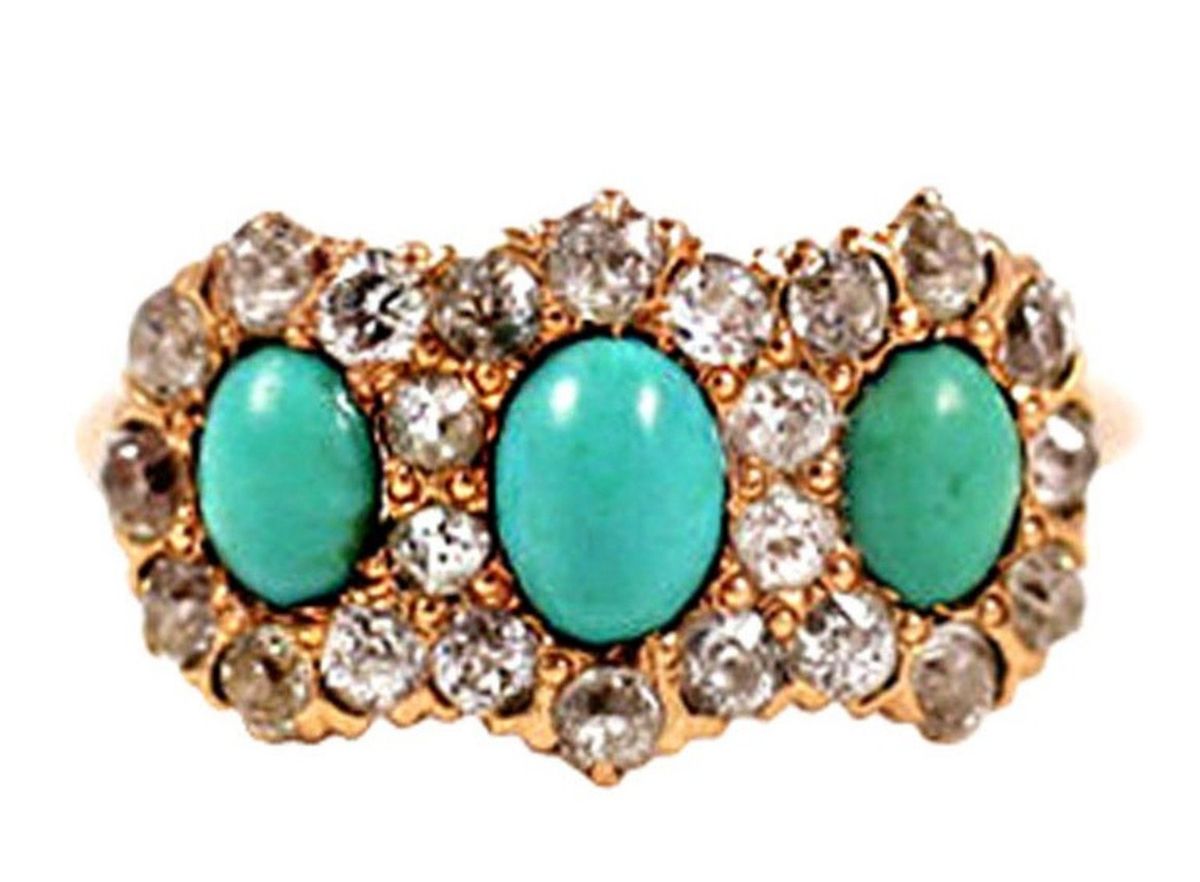 Slika lahko vsebuje Nakit Dodatki Dodatki Turkizni Gemstone in Bron