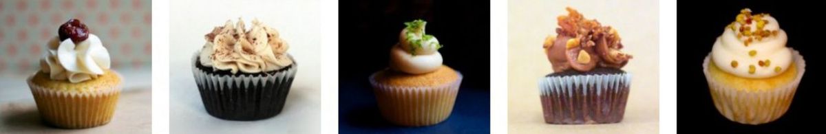 Slika lahko vsebuje Hrana Cupcake Creme Torta Desert Krema Glazura Slaščice in sladkarije