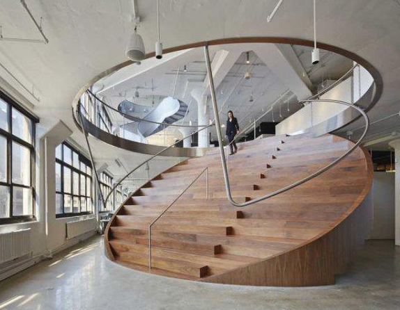 Escaleras circulares