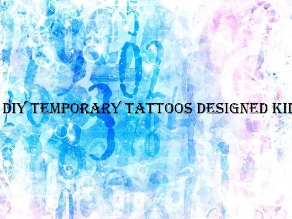 Hoja de tatuajes temporales de bricolaje en PicMonkey