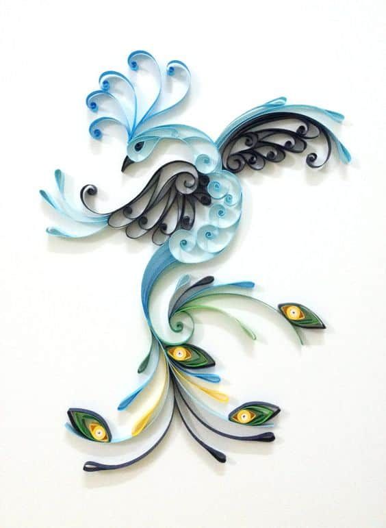 Inspiración de arte de corte de papel