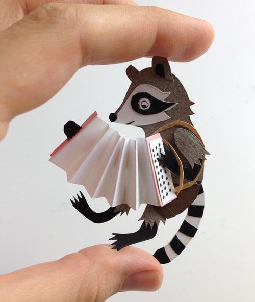 Inspiración de arte de corte de papel