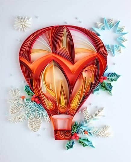 Inspiración de arte de corte de papel