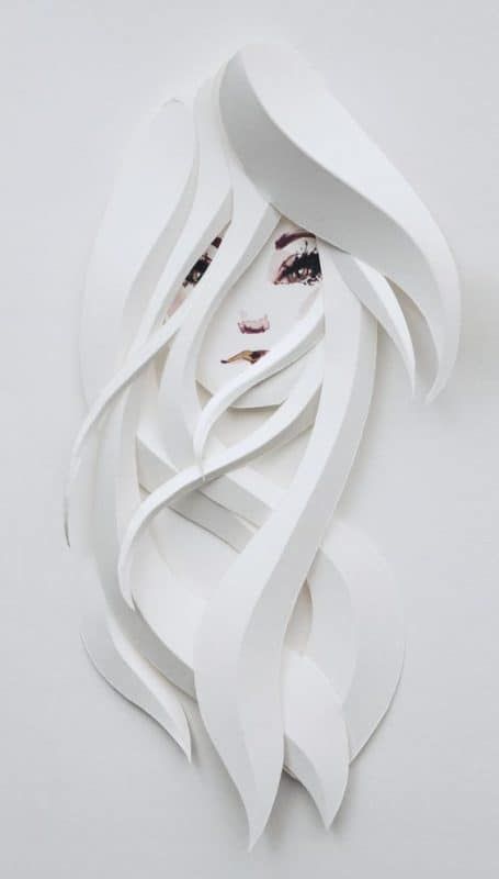 Inspiración de arte de corte de papel