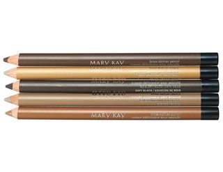 Mary Kay Brown Definer Pencil en Soft Black Classic Blonde Morena Rubia Soft Auburn 10 cada uno marykay.com