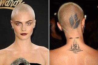 Bild kann Haut Mensch Person Cara Delevingne und Tattoo enthalten