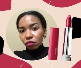 Kuva saattaa sisältää Lipstick Cosmetics Human and Person