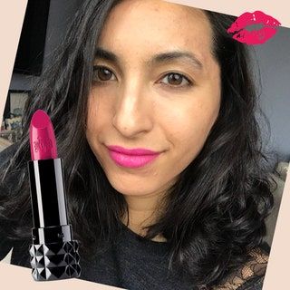 La imagen puede contener lápiz labial y cabello de cosméticos para personas humanas
