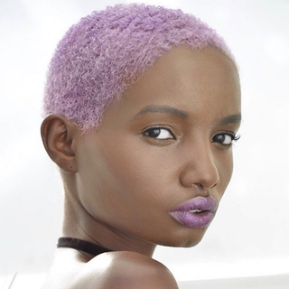 Tendencias de color de cabello morado 2021
