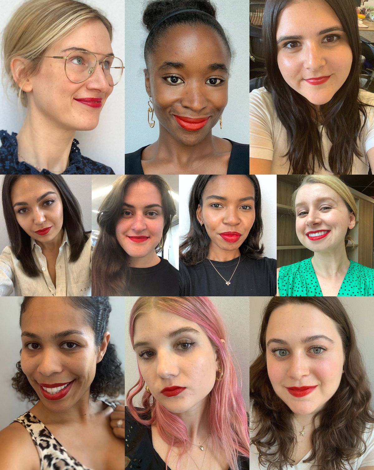 10 mujeres diferentes con Urban Decay FBomb