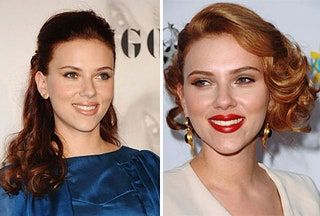 La imagen puede contener Scarlett Johansson Face Human Person and Hair