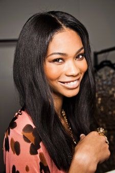 Bild kann enthalten Chanel Iman Schwarzes Haar Haar Menschliche Person und Gesicht