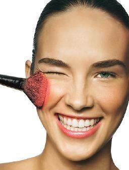 Ta slika lahko vsebuje orodje in čopič za ličenje obraza Human Person Cosmetics