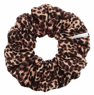 Scrunchie Chelsea King con estampado de leopardo