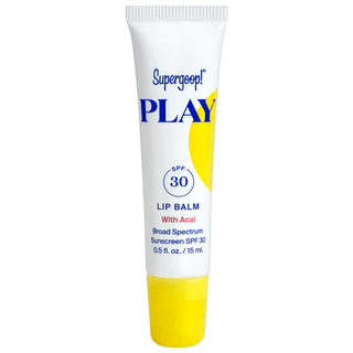 Supergoop Play Lip Balm SPF 30 con Acai PA