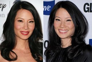 画像にはルーシー・リューの顔の人間の髪の毛と黒髪が含まれている可能性があります