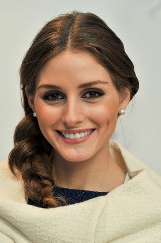 Bild könnte Olivia Palermo Gesicht menschlicher Person Haare und Grübchen enthalten