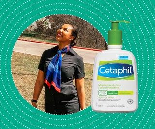 La imagen puede contener Persona humana Botella Cosméticos Bloqueador solar Ropa Ropa Texto y etiqueta
