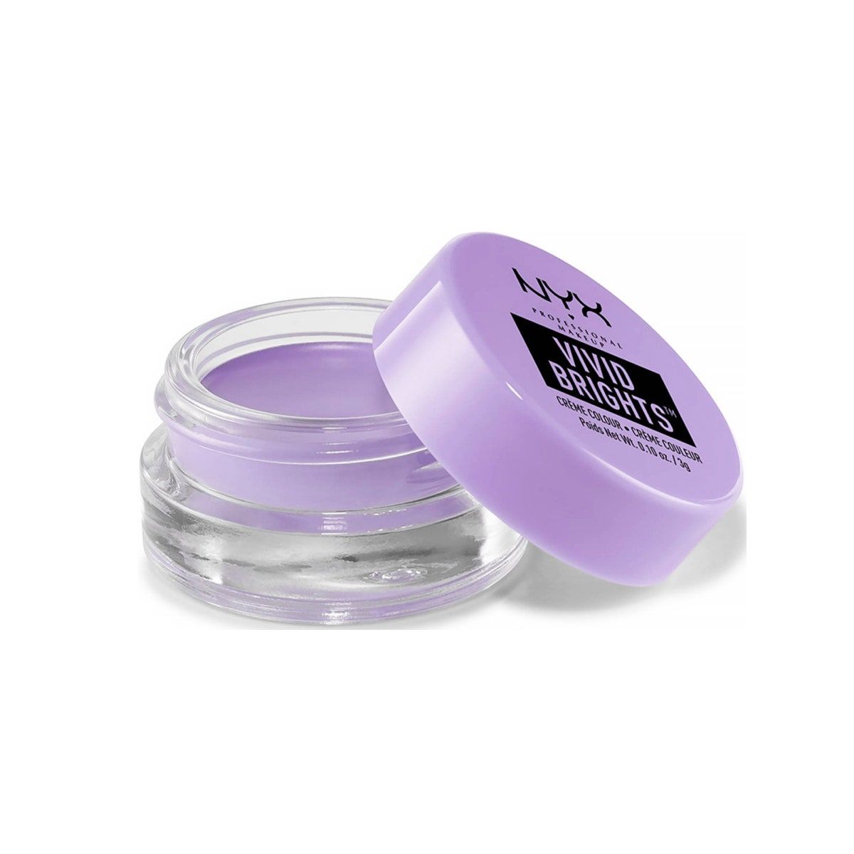 Sombra de ojos en crema lila