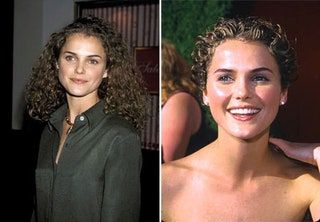 Bilden kan innehålla ansikte mänsklig person Keri Russell Smile och gropar