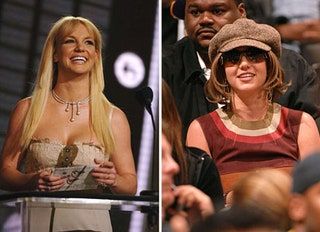 Bilden kan innehålla Britney Spears Människoperson Solglasögon Tillbehör Tillbehör Peter Navy Tuiasosopo och ansikte