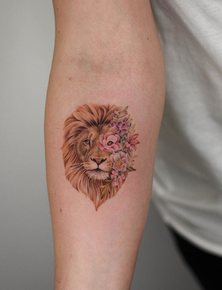 Lejontatuering