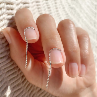 Arte de uñas de cadena
