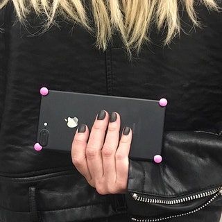 Uñas negras mate
