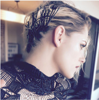 Kristen Stewart con muchas horquillas
