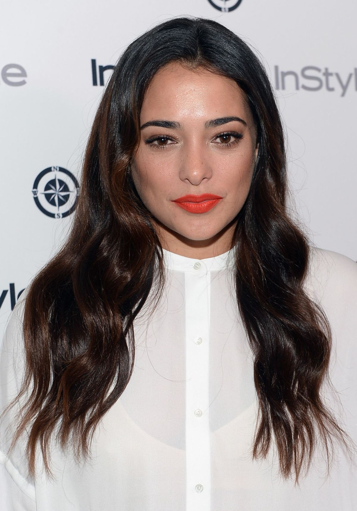 La imagen puede contener cabello y rostro humano de Natalie Martinez