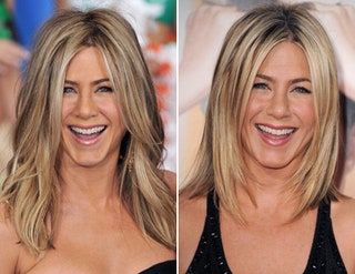 La imagen puede contener Jennifer Aniston Face Human Person Hair and Haircut