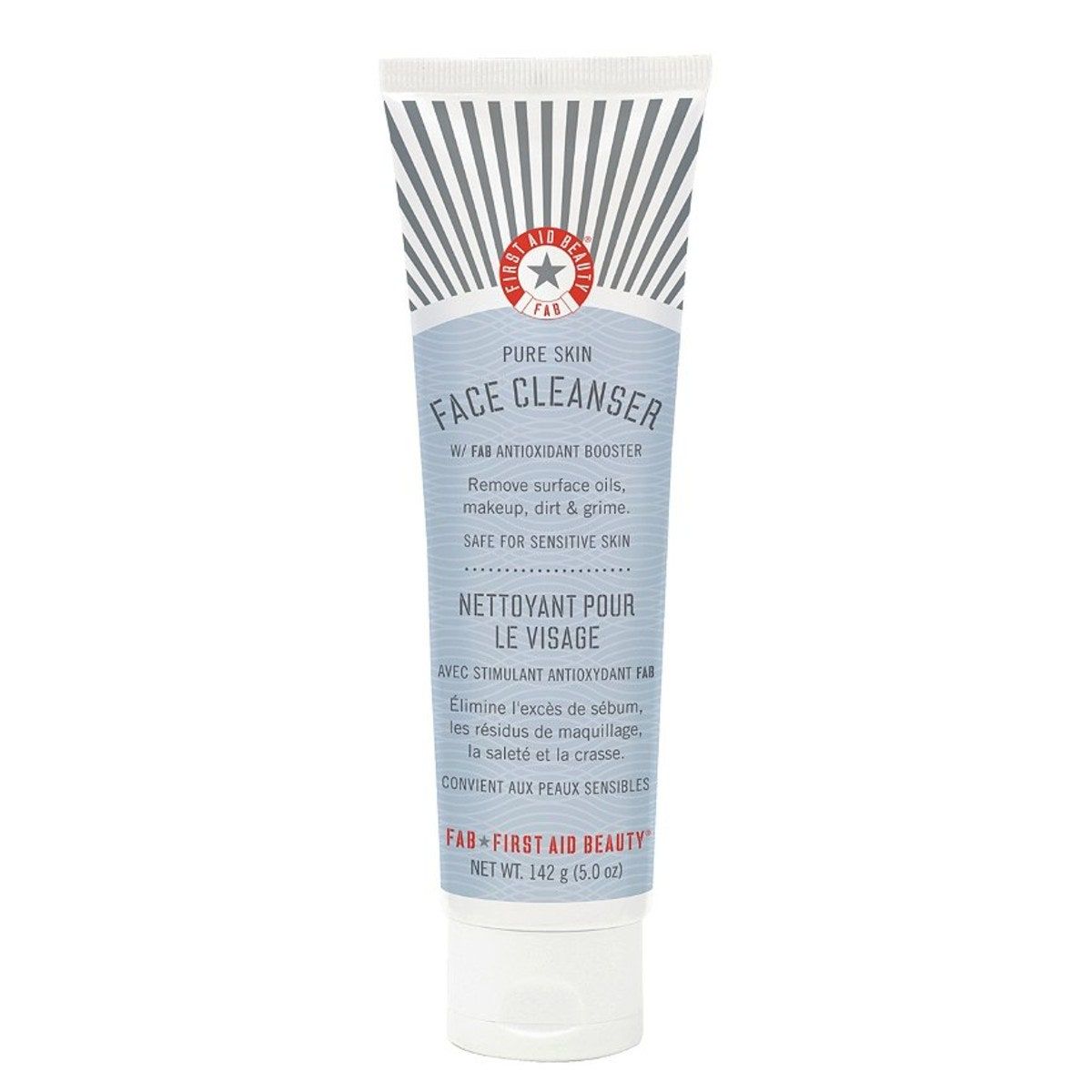 Limpiador facial de belleza de primeros auxilios
