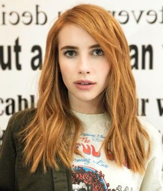 Esta imagen puede contener Mujer Rubia Humana Mujer Adolescente Niña Niño Niño Persona Cara Emma Roberts Cabello y corte de pelo