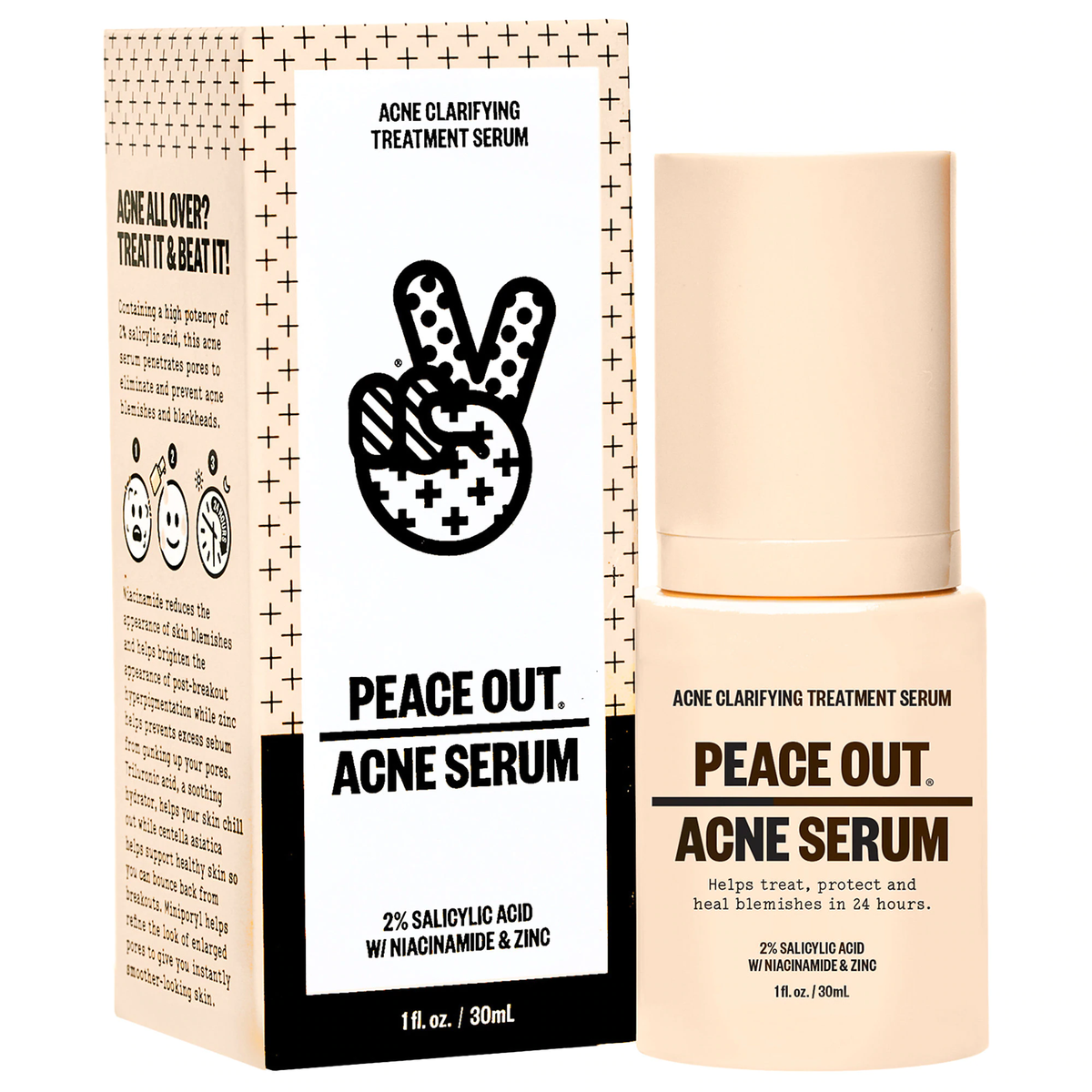 Peace Out Salicylsyra Treatment Serum
