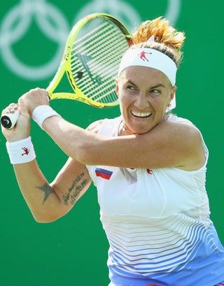 Esta imagen puede contener Persona humana Raqueta Tenis Raqueta Deporte Deportes y tenis