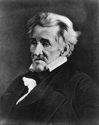 La imagen puede contener humanos y personas de Andrew Jackson