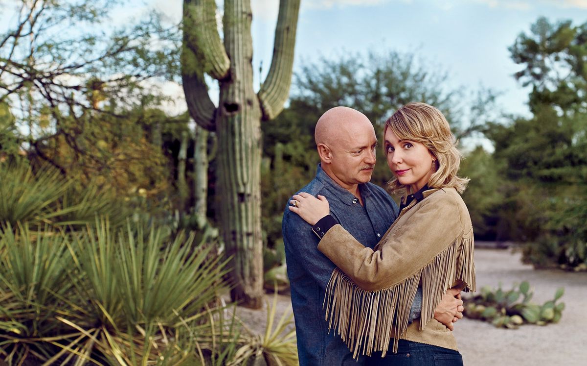 Mark Kelly och Gabby Giffords