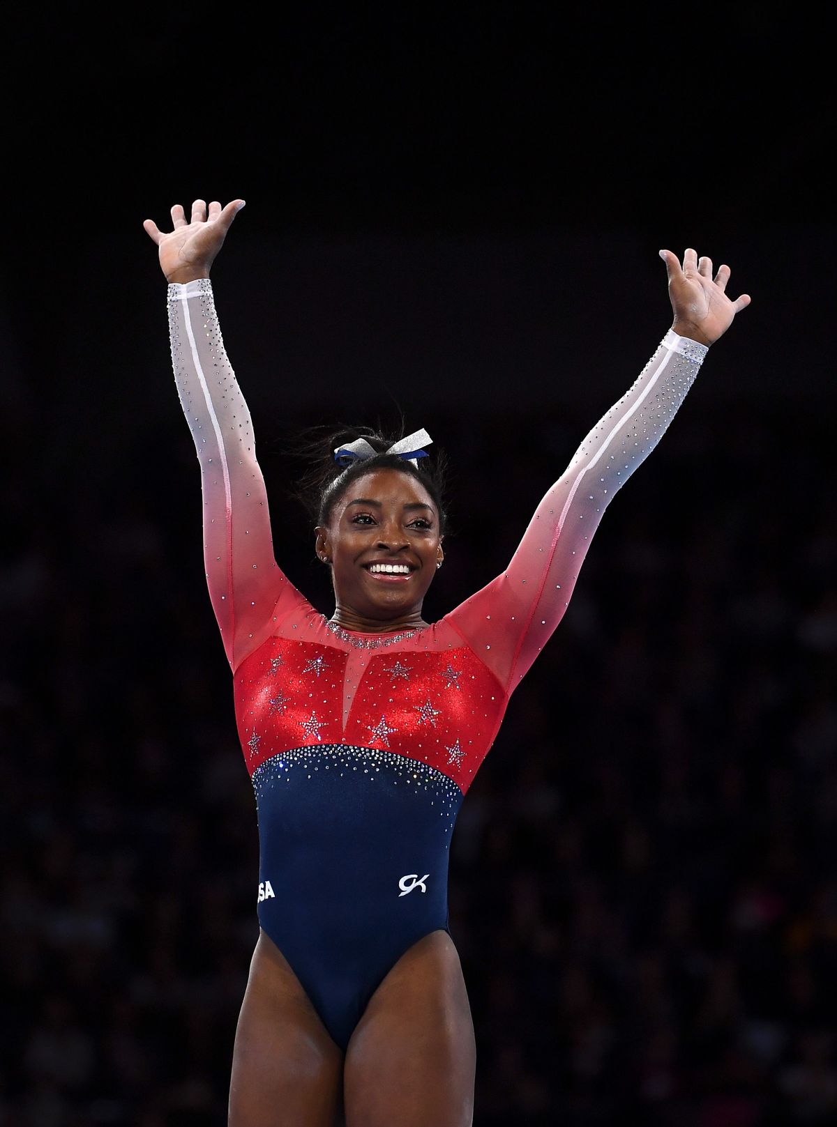 Simone Biles en el Campeonato del Mundo